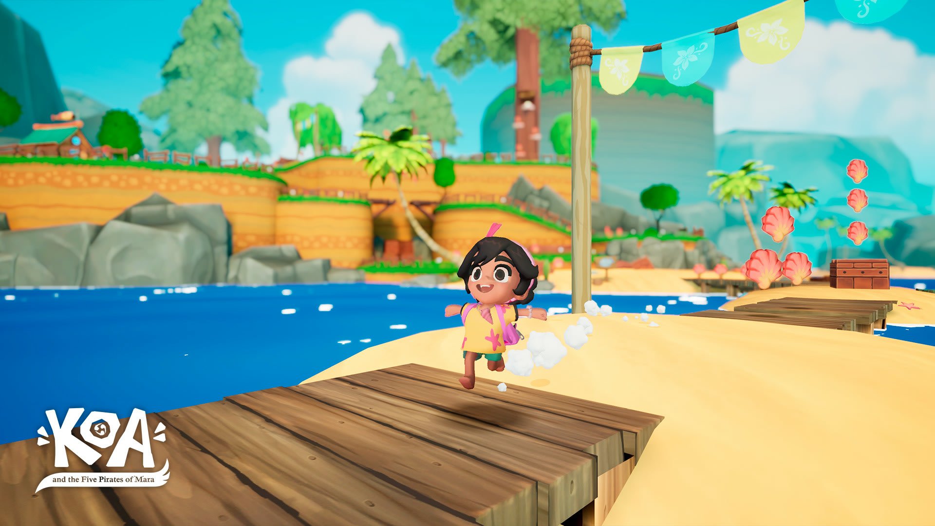 video game Koa and the Five Pirates of Mara Image