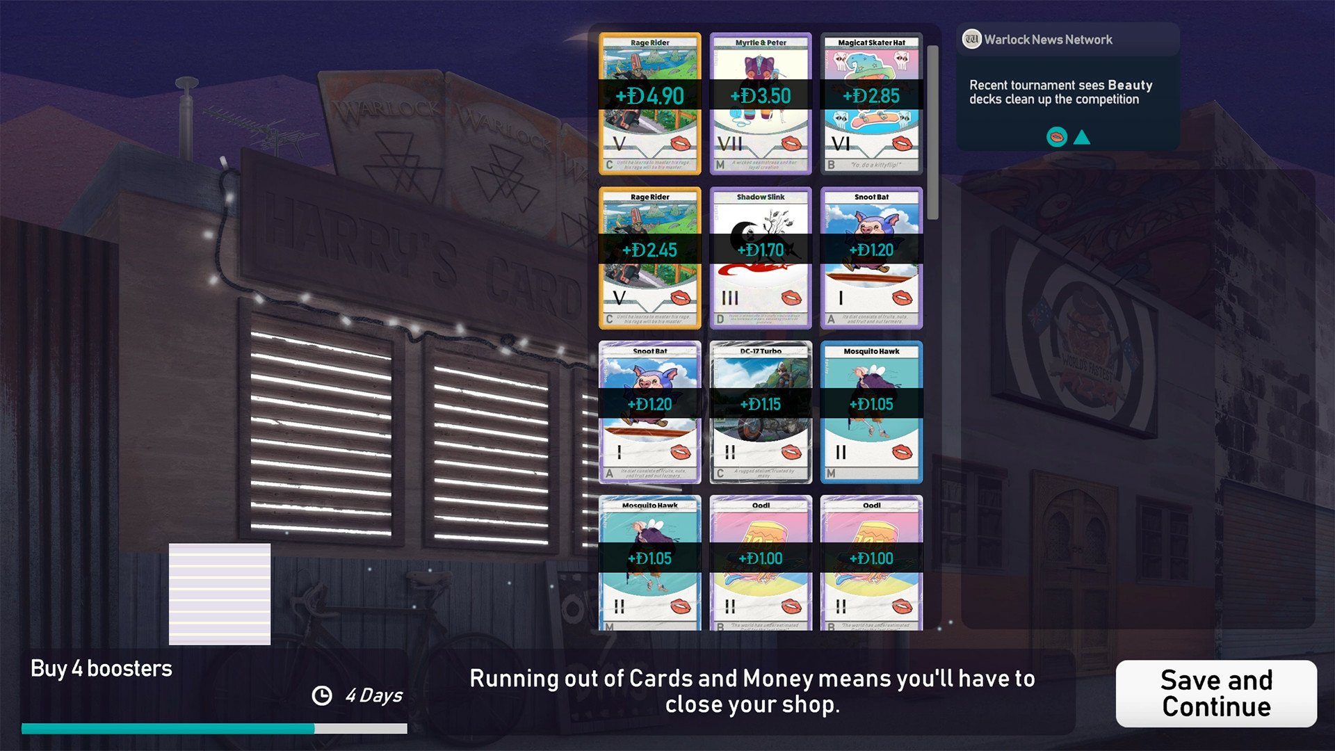 video game Kardboard Kings: Card Shop Simulator Image