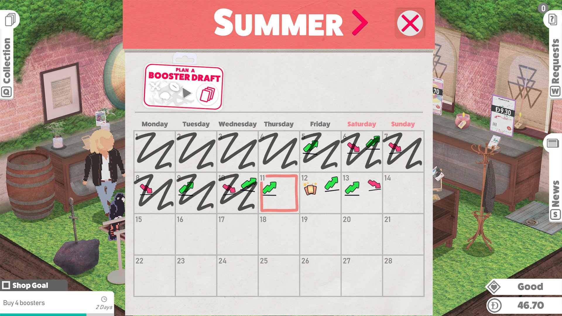 video game Kardboard Kings: Card Shop Simulator Image