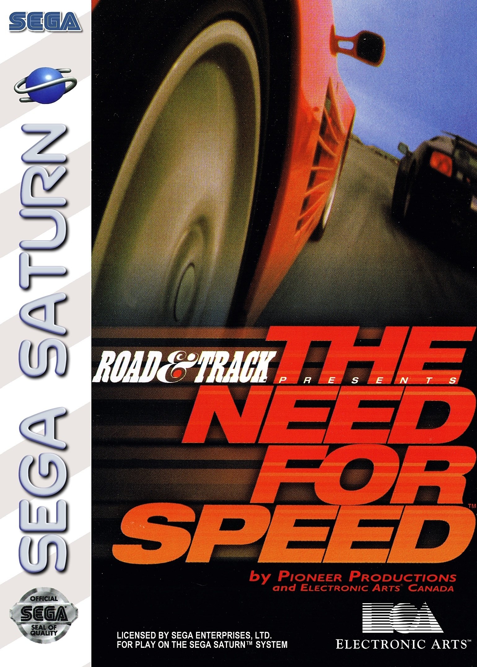 video game Road & Track Presents: The Need for Speed Image