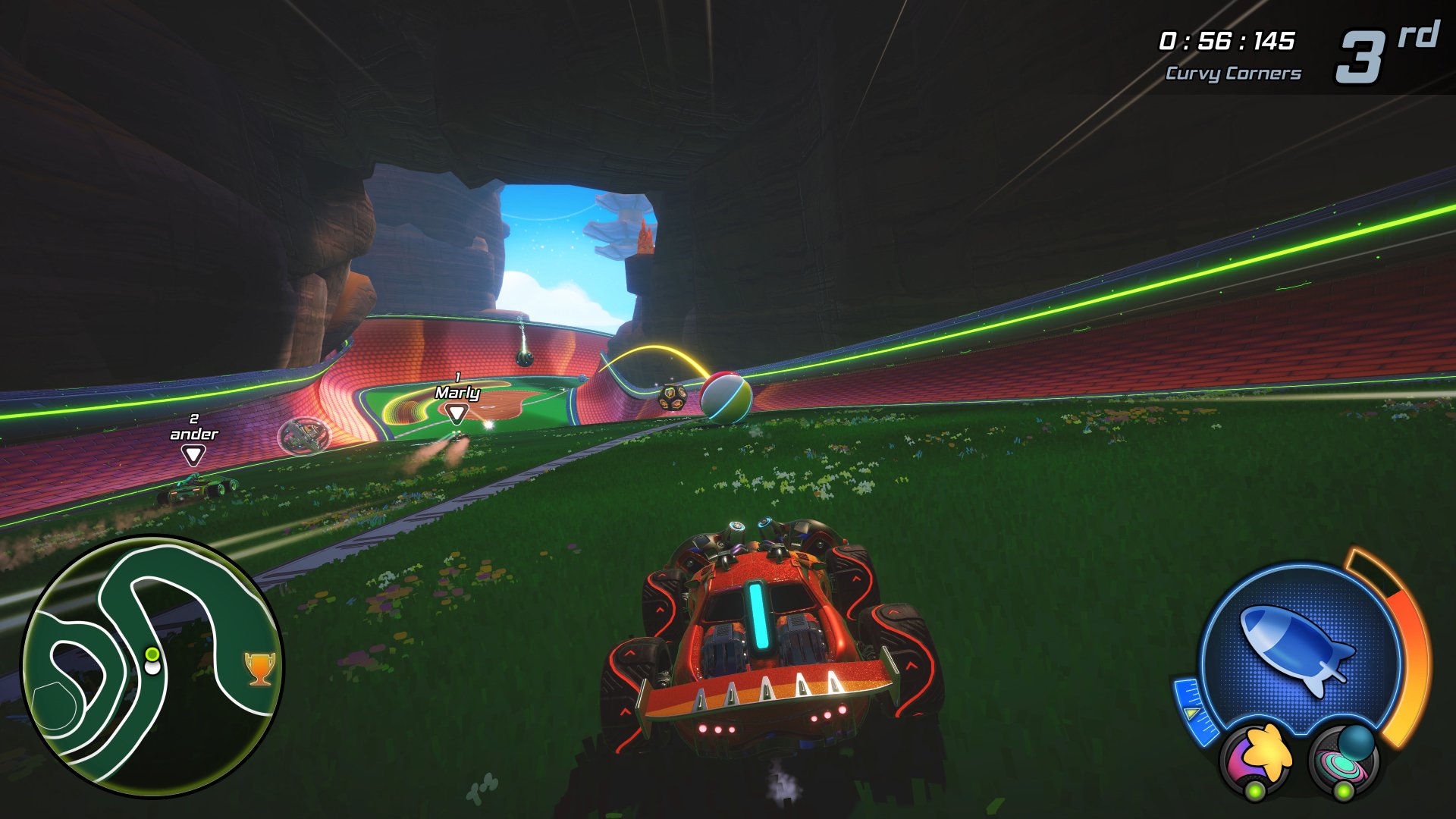 video game Turbo Golf Racing Image