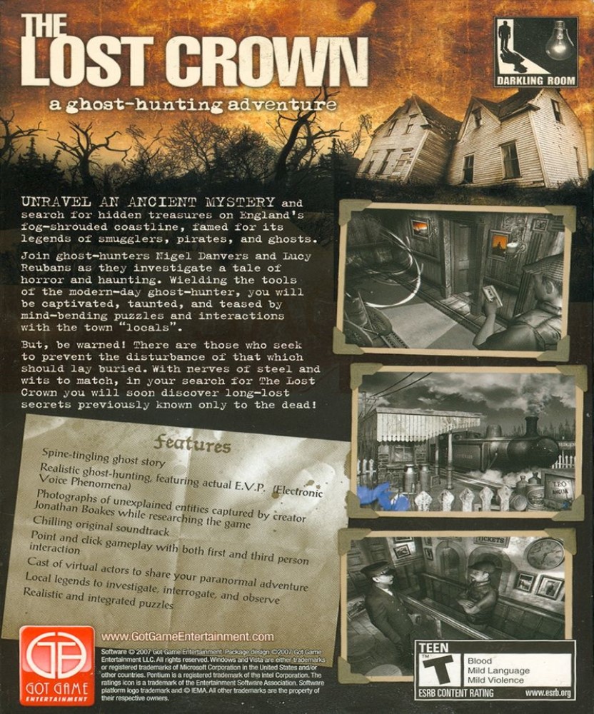 The Lost Crown A GhostHunting Adventure Picture Image Abyss