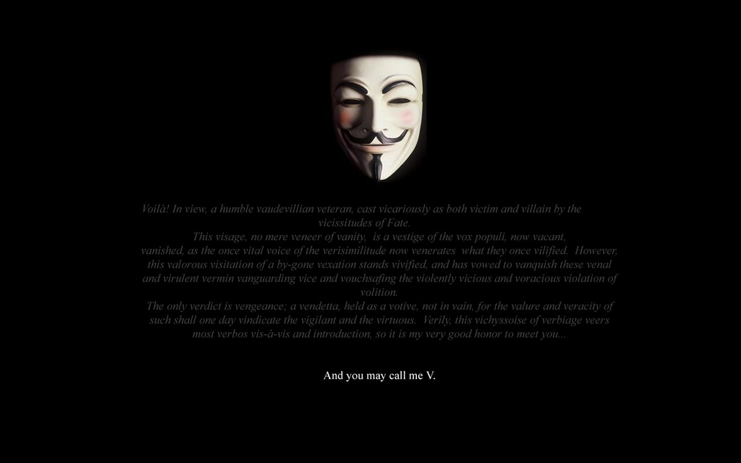 V For Vendetta - Desktop Wallpapers, Phone Wallpaper, PFP, Gifs, and More!