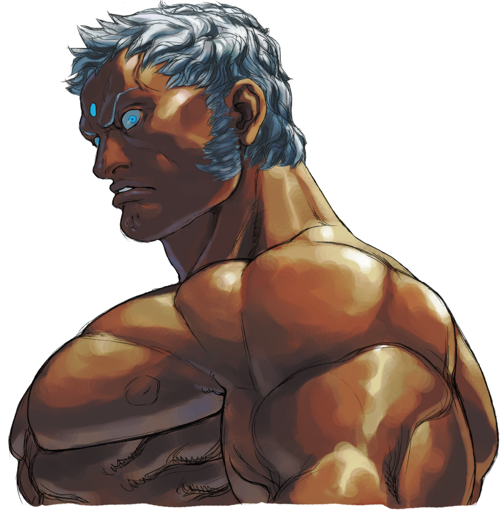 Urien (Street Fighter) video game Street Fighter III: 3rd Strike Image
