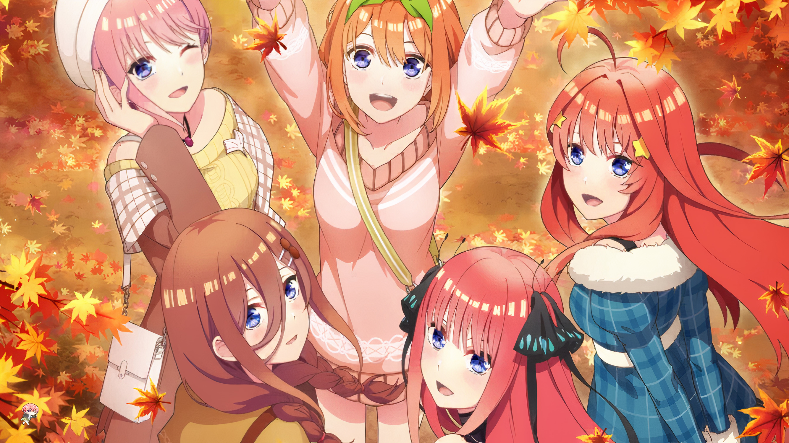 The Quintessential Quintuplets - Ickika , Yotsuba , itsuki , Miku ...