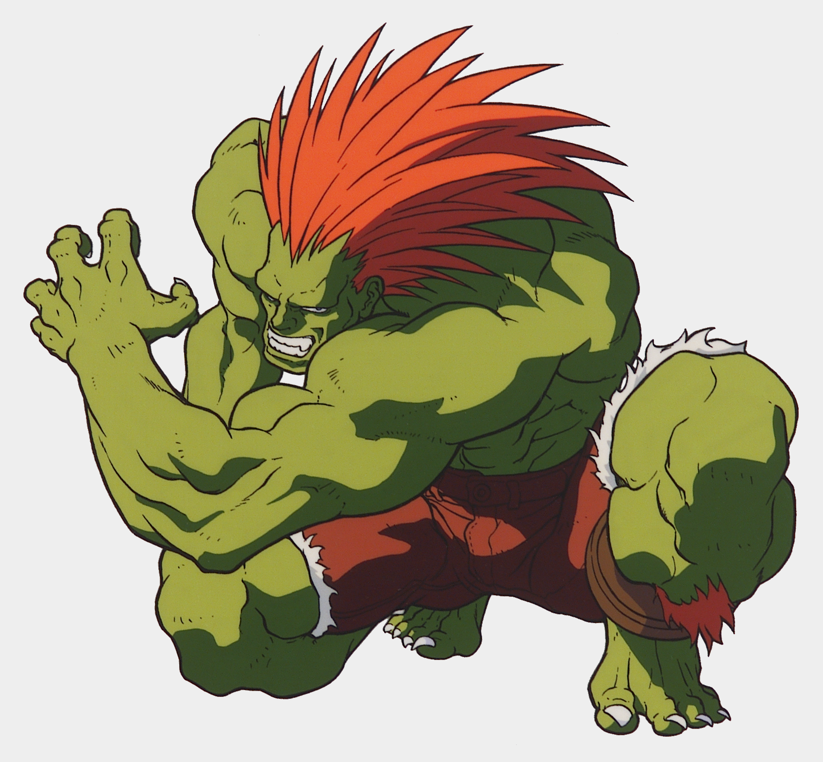 Blanka (Street Fighter) Anime Street Fighter II: The Animated Movie Image