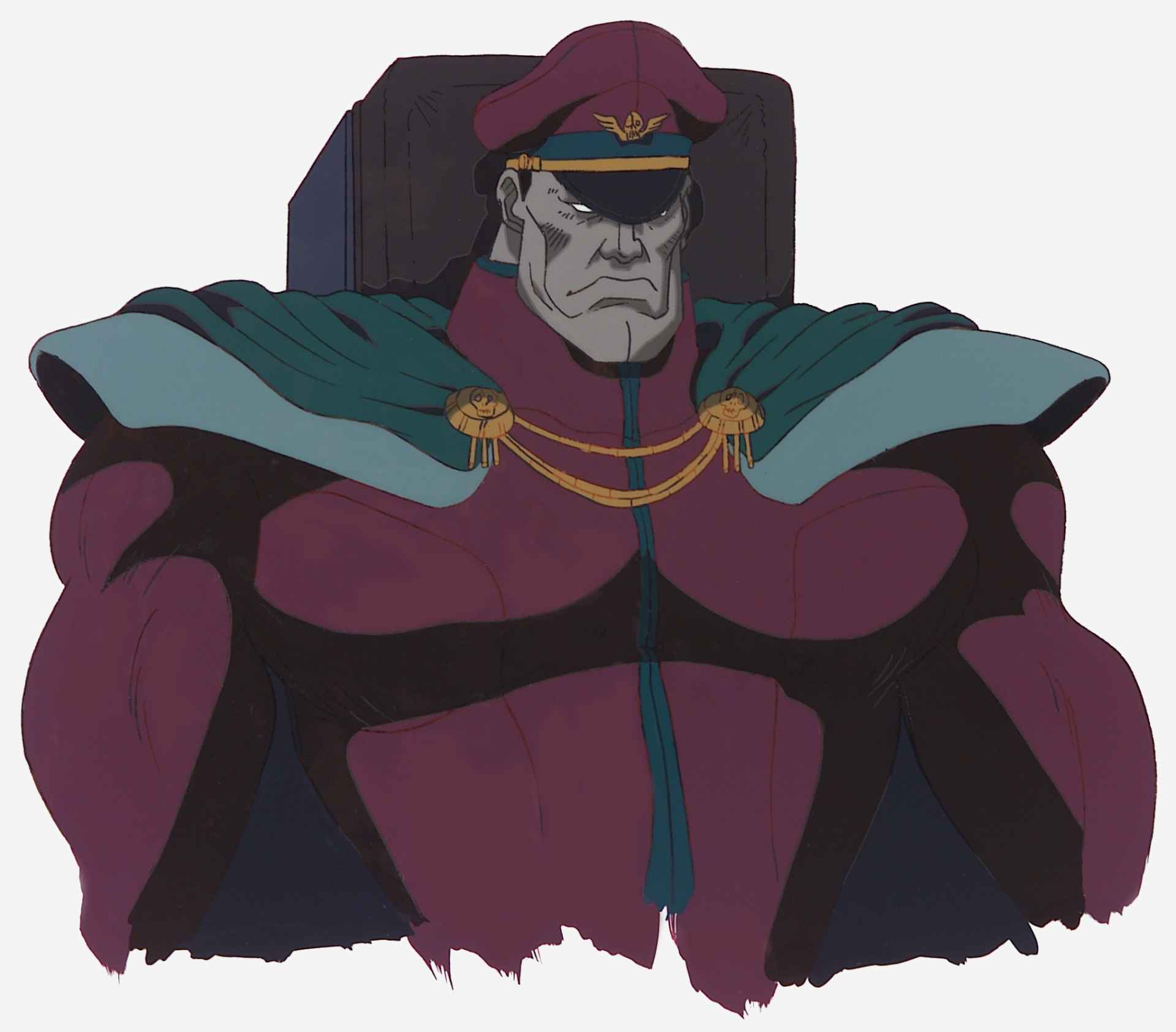 M. Bison (Street Fighter) Anime Street Fighter II: The Animated Movie Image