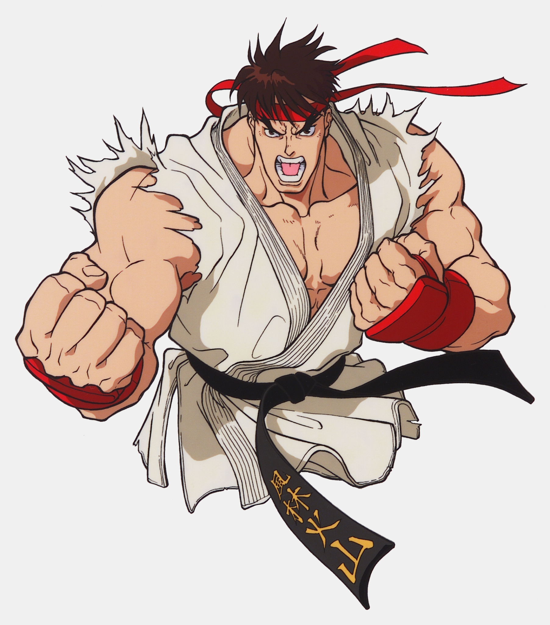 Ryu (Street Fighter) Anime Street Fighter II: The Animated Movie Image