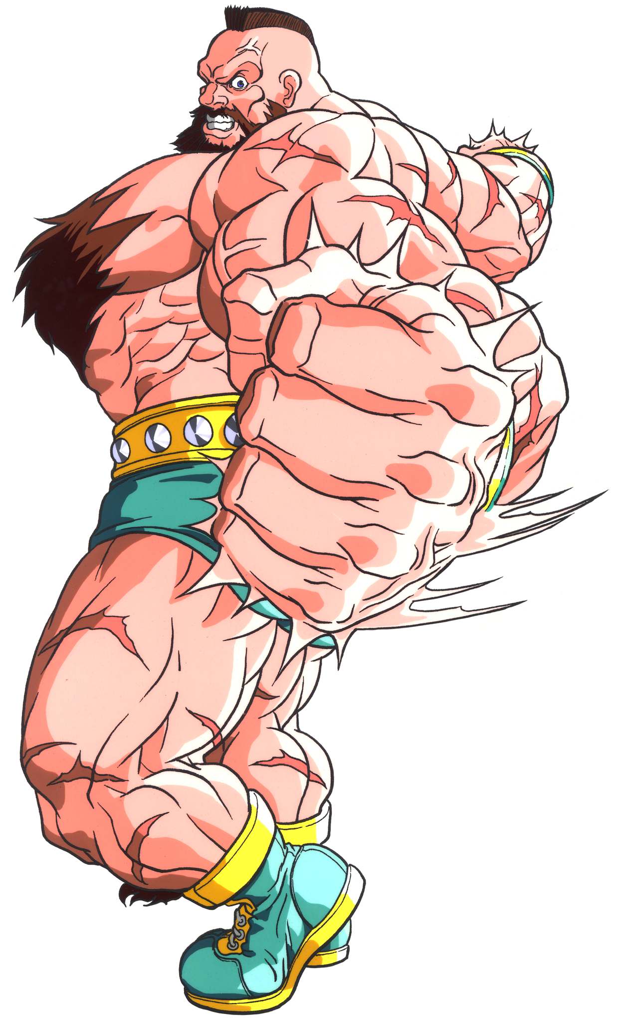 Zangief (Street Fighter) video game Street Fighter II Turbo: Hyper Fighting Image