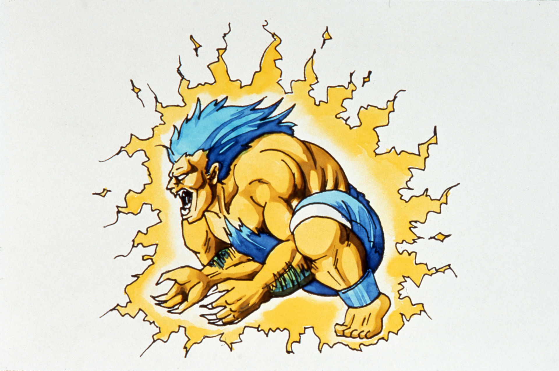 Blanka (Street Fighter) video game Street Fighter II Turbo: Hyper Fighting Image