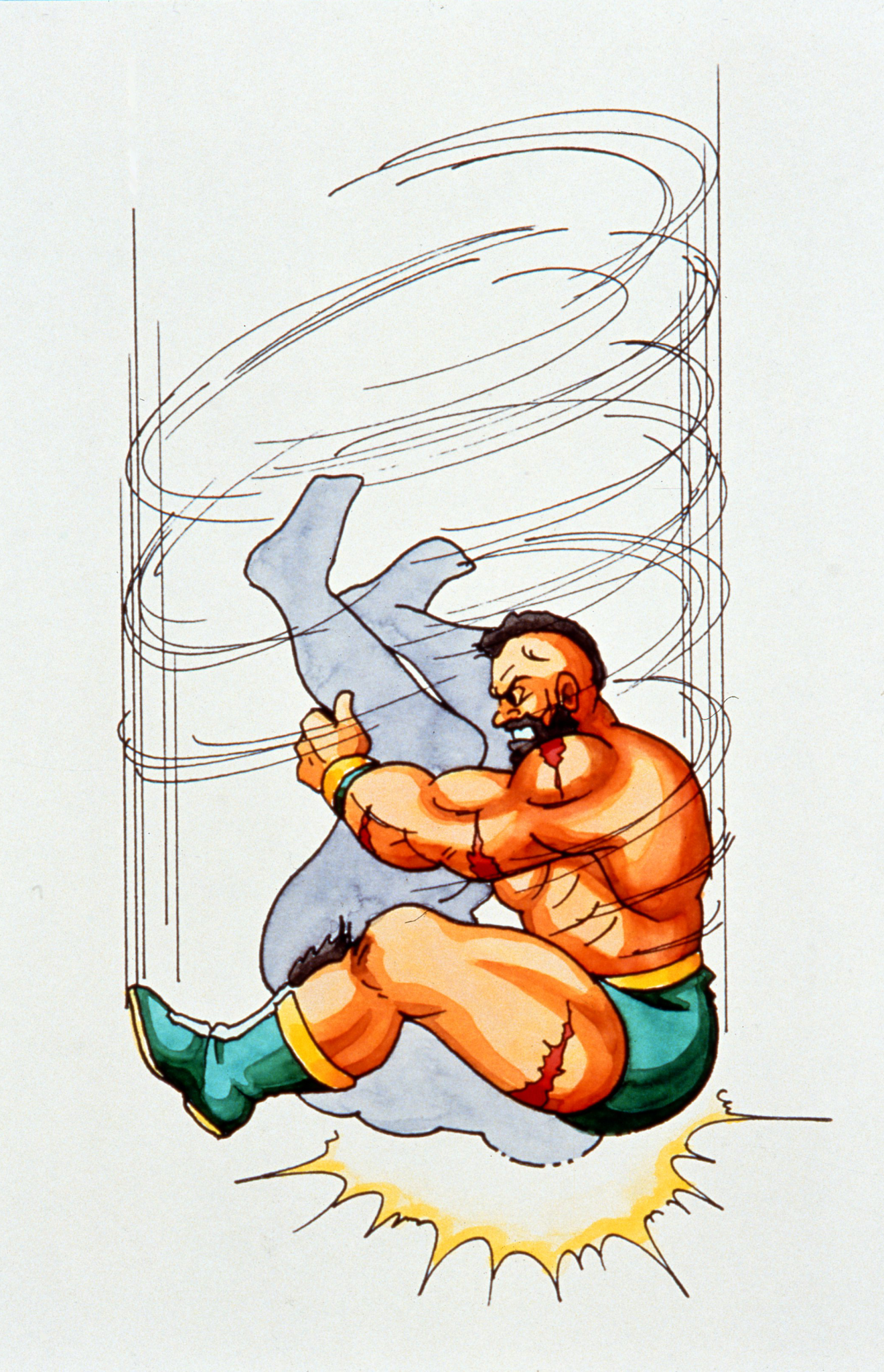 Zangief (Street Fighter) video game Street Fighter II Turbo: Hyper Fighting Image
