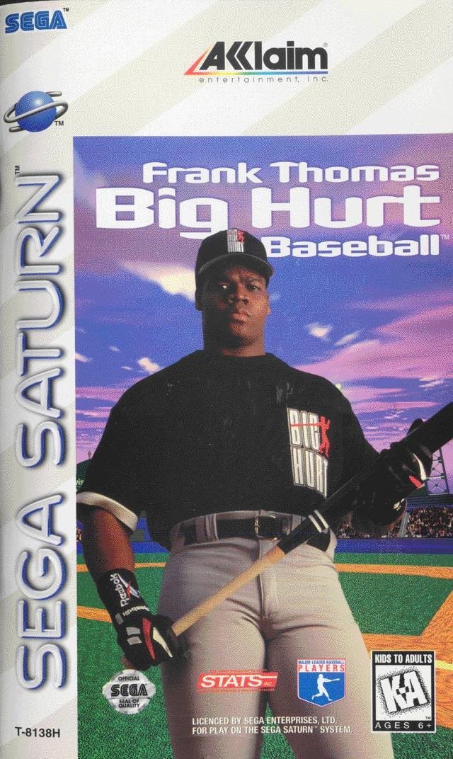 video game Frank Thomas Big Hurt Baseball Image