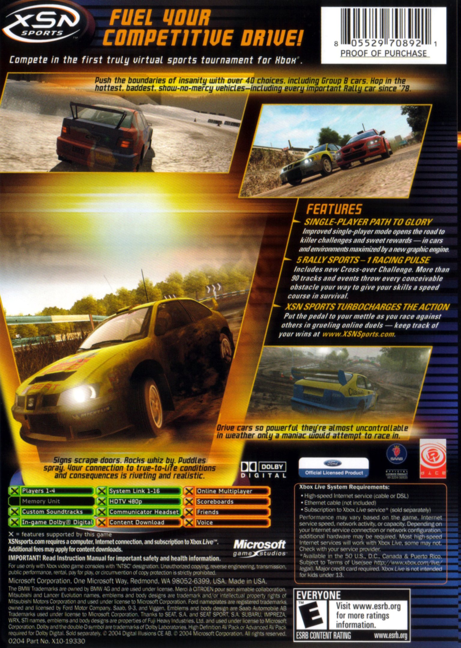 video game Rallisport Challenge 2 Image