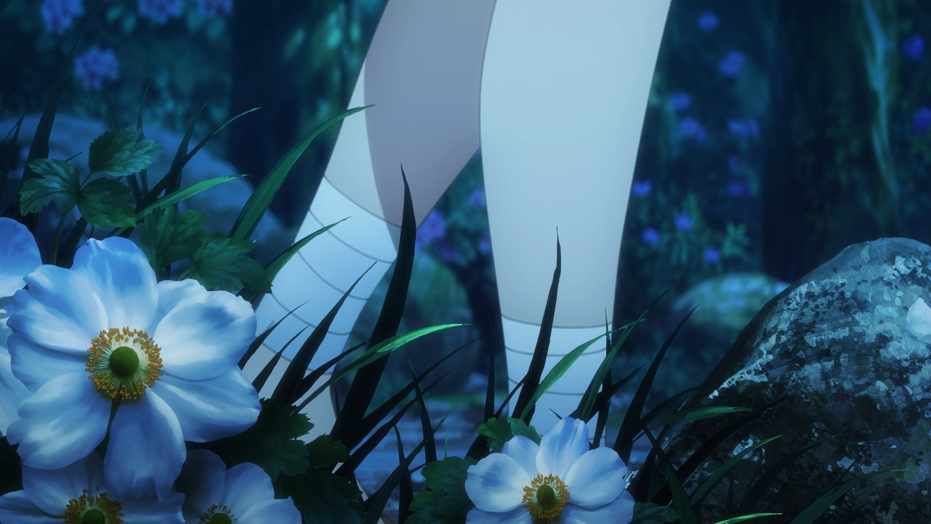 flower Anime In the Heart of Kunoichi Tsubaki Image