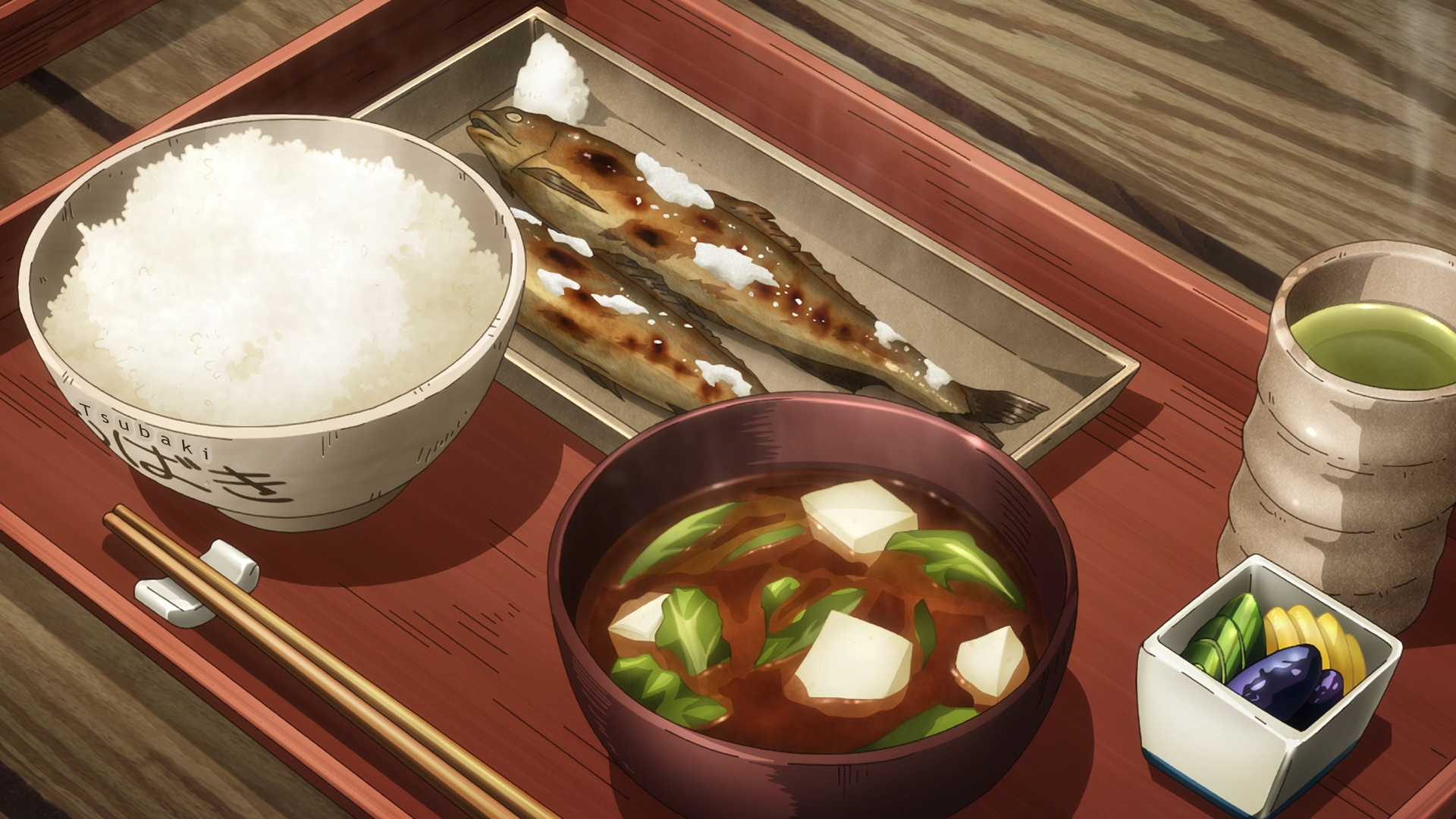 food Anime In the Heart of Kunoichi Tsubaki Image