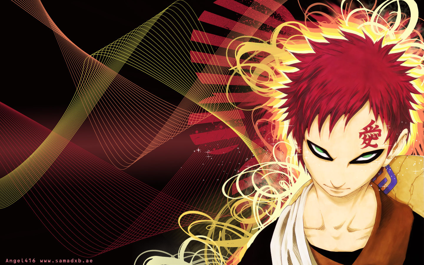 Download Bloody Eyes Gaara Wallpaper