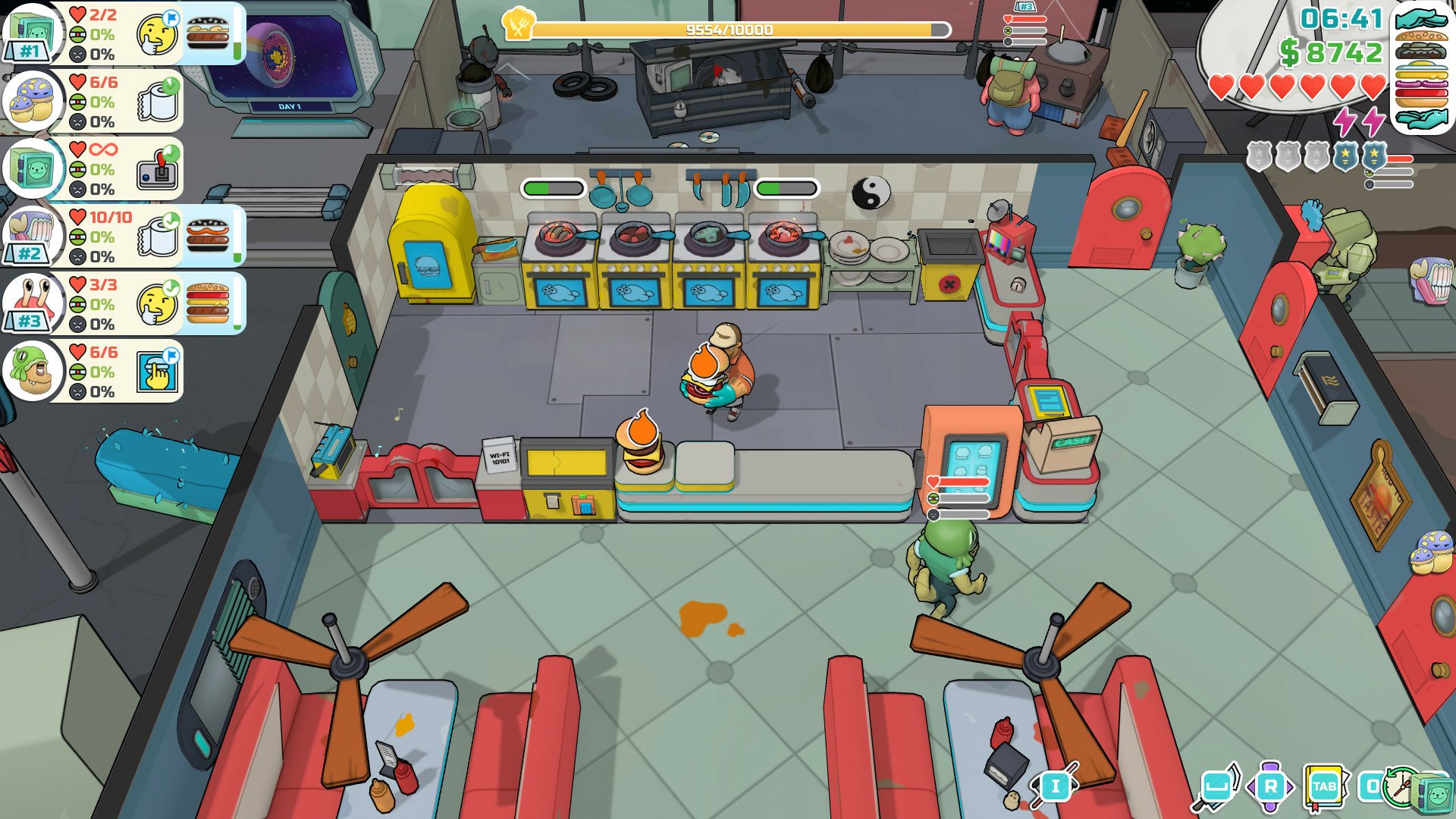video game Godlike Burger Image