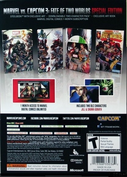 video game Marvel vs. Capcom 3: Fate of Two Worlds (Special Edition) Image