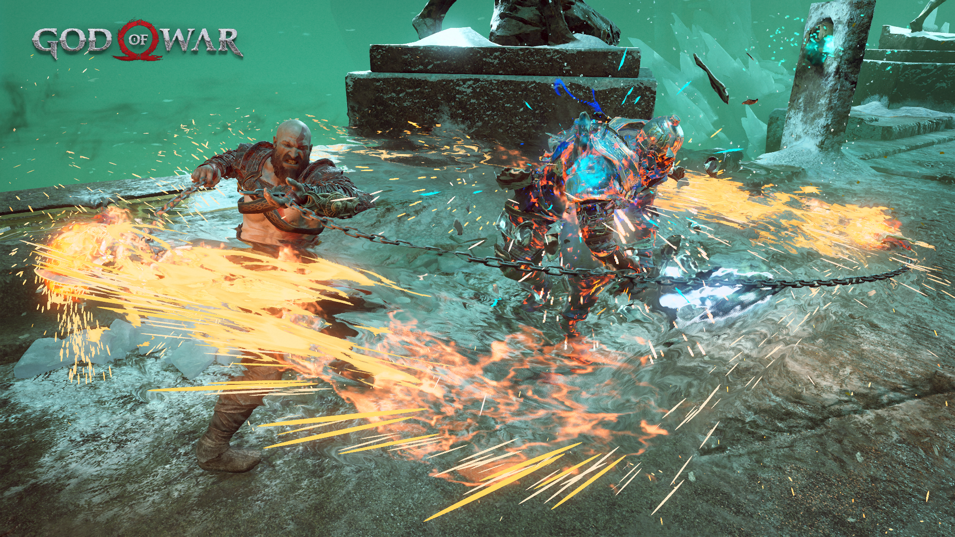  Kratos Combat in Helheim