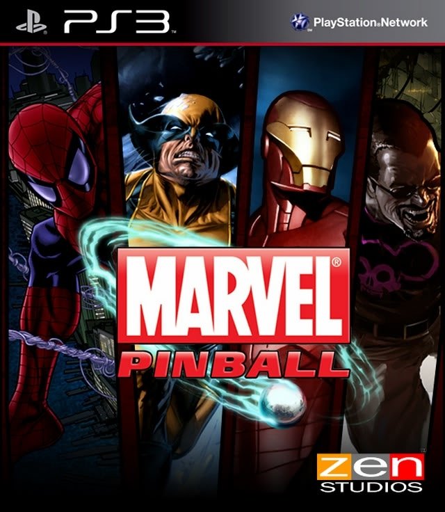 video game Marvel Pinball Image
