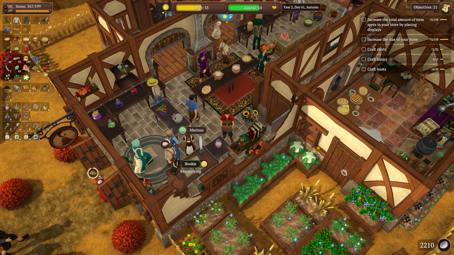 video game Winkeltje: The Little Shop Image