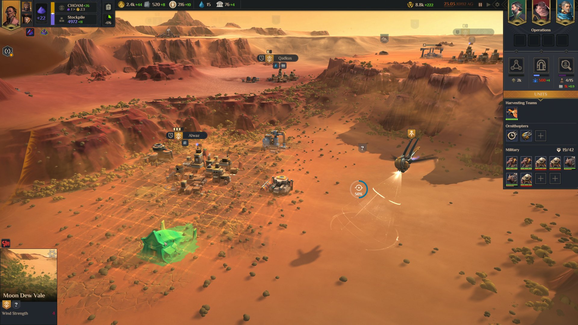 video game Dune: Spice Wars Image