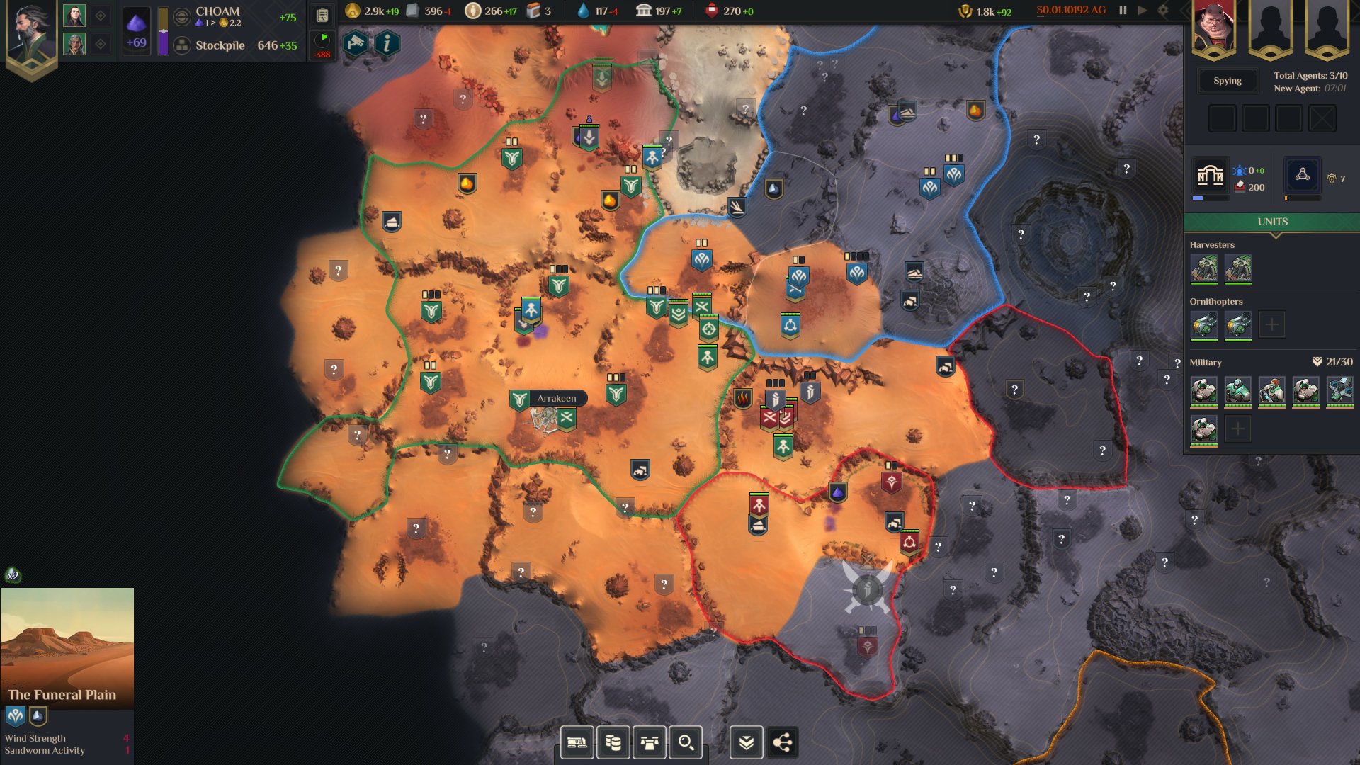 video game Dune: Spice Wars Image