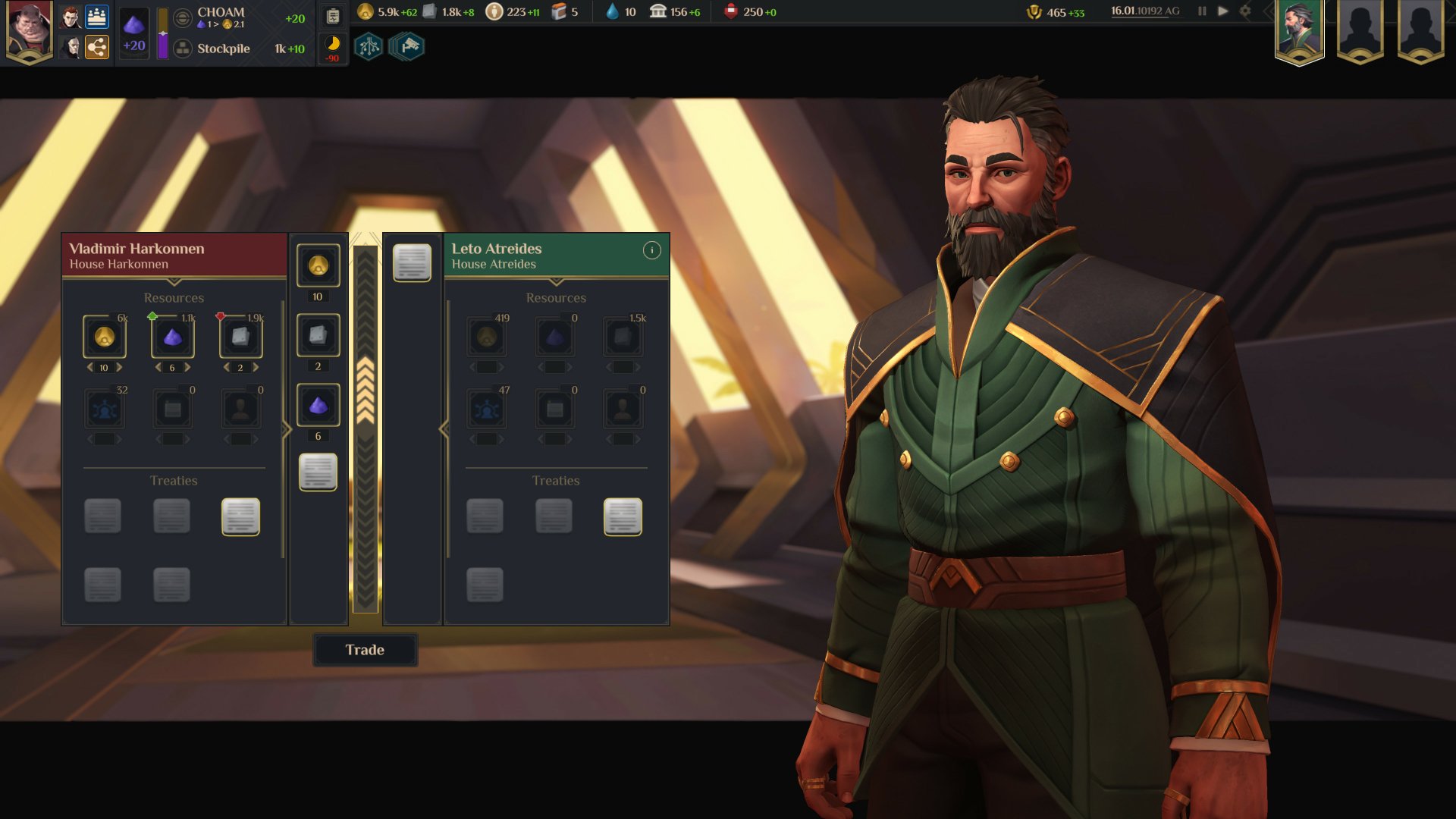 video game Dune: Spice Wars Image