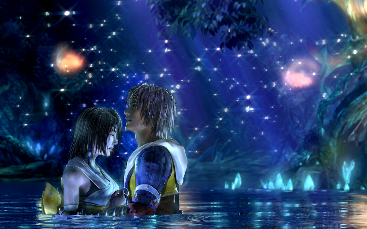 Tidus With Yuna