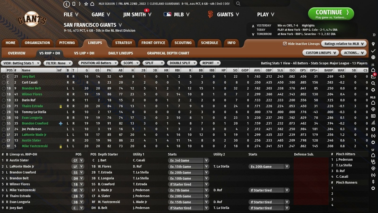 video game Out of the Park Baseball 23 Image