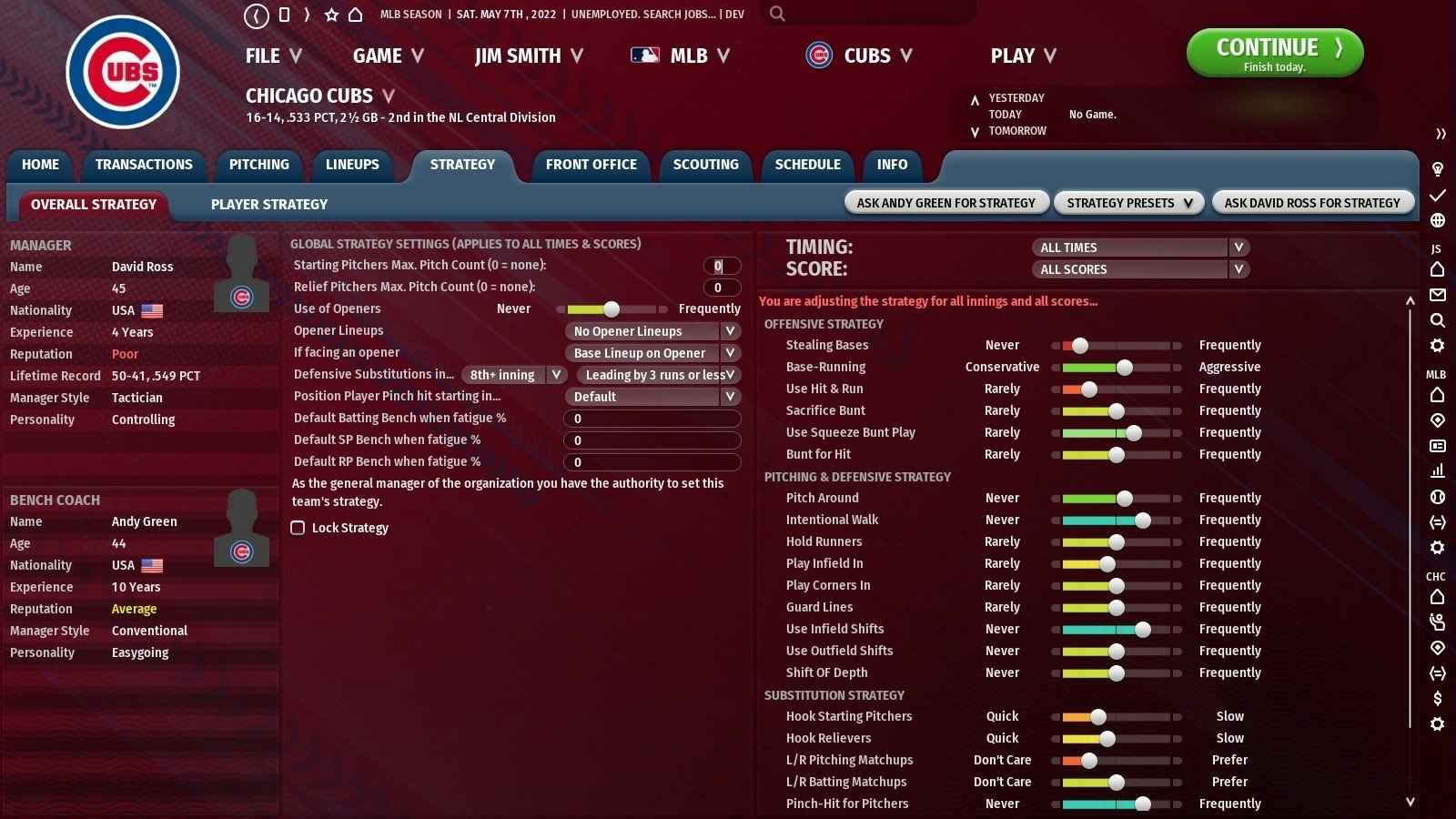 video game Out of the Park Baseball 23 Image