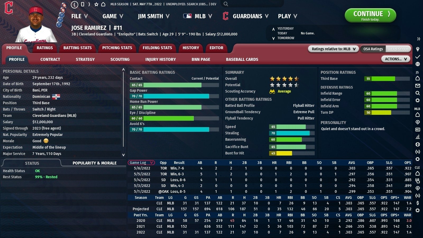 video game Out of the Park Baseball 23 Image