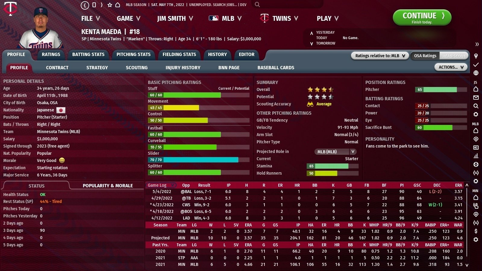 video game Out of the Park Baseball 23 Image