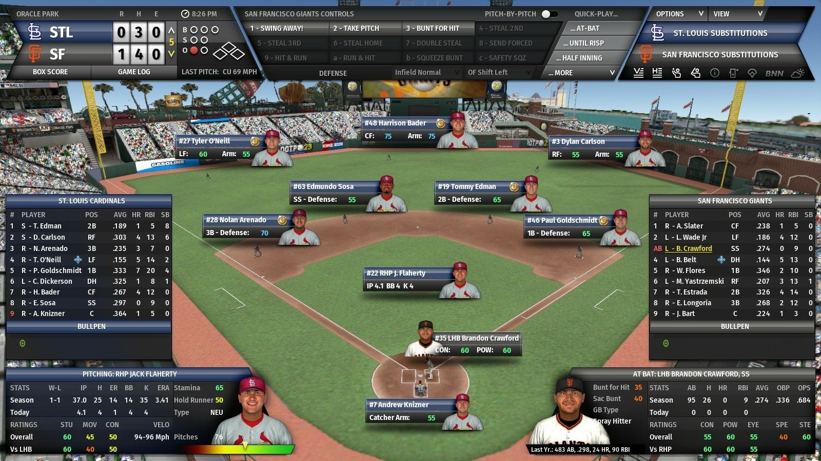 video game Out of the Park Baseball 23 Image
