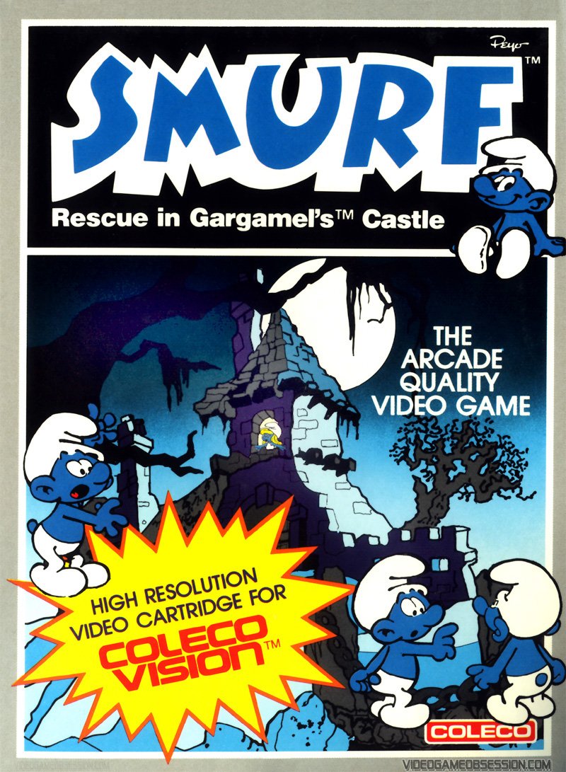 video game smurf: rescue in gargamel's castle Image