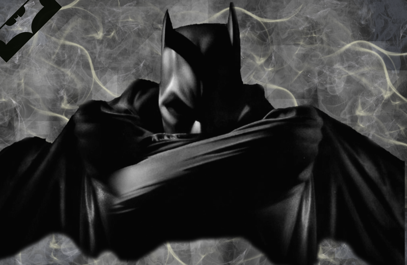 Batman in the smoke by jinxsatx