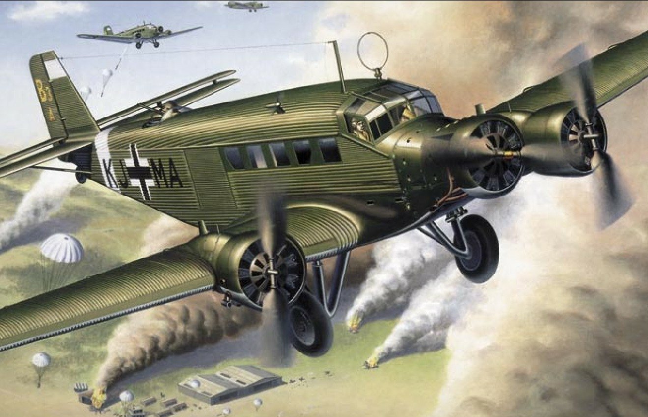 military aircraft junkers ju 52 Image