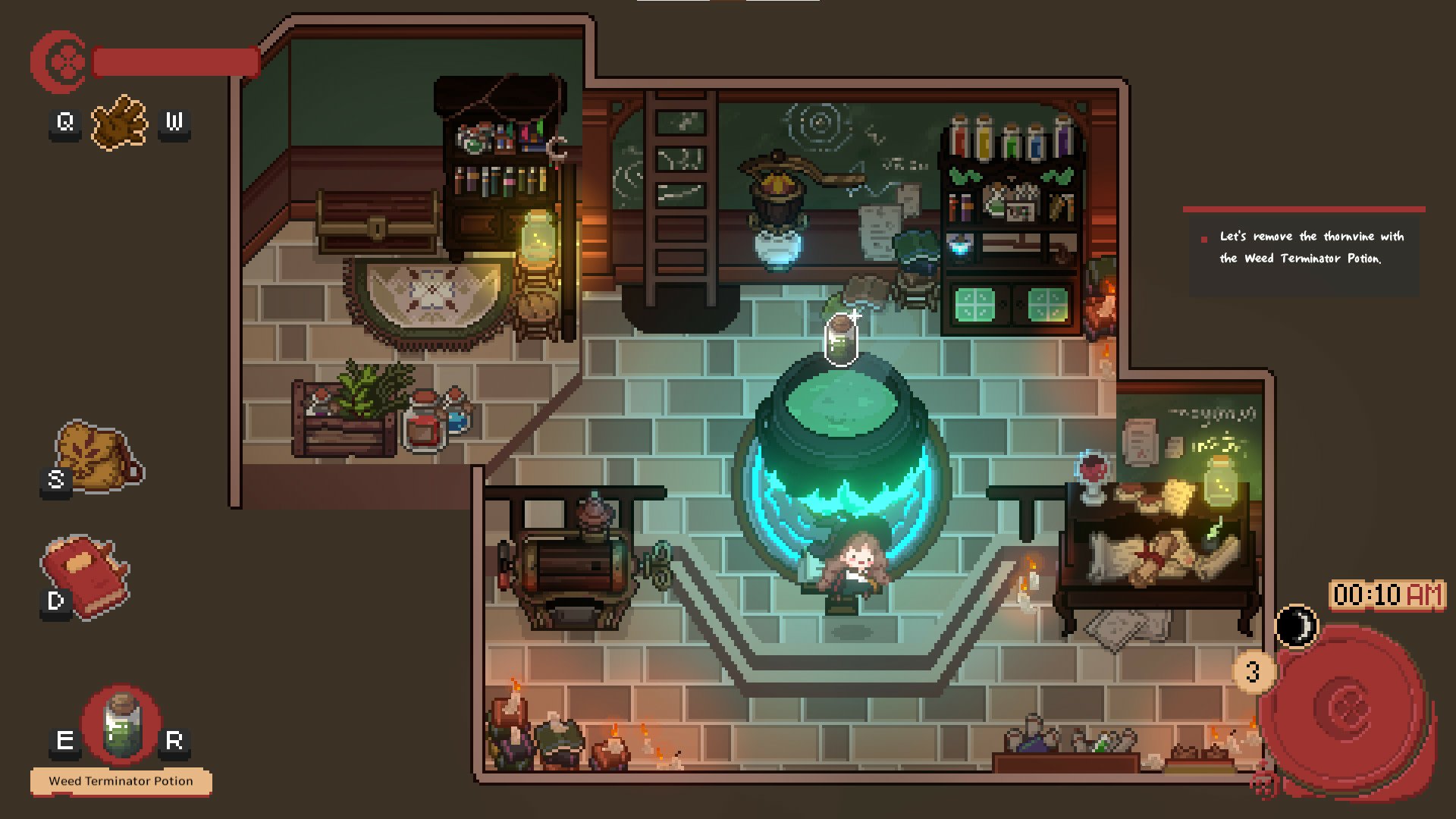 video game Little Witch in the Woods Image