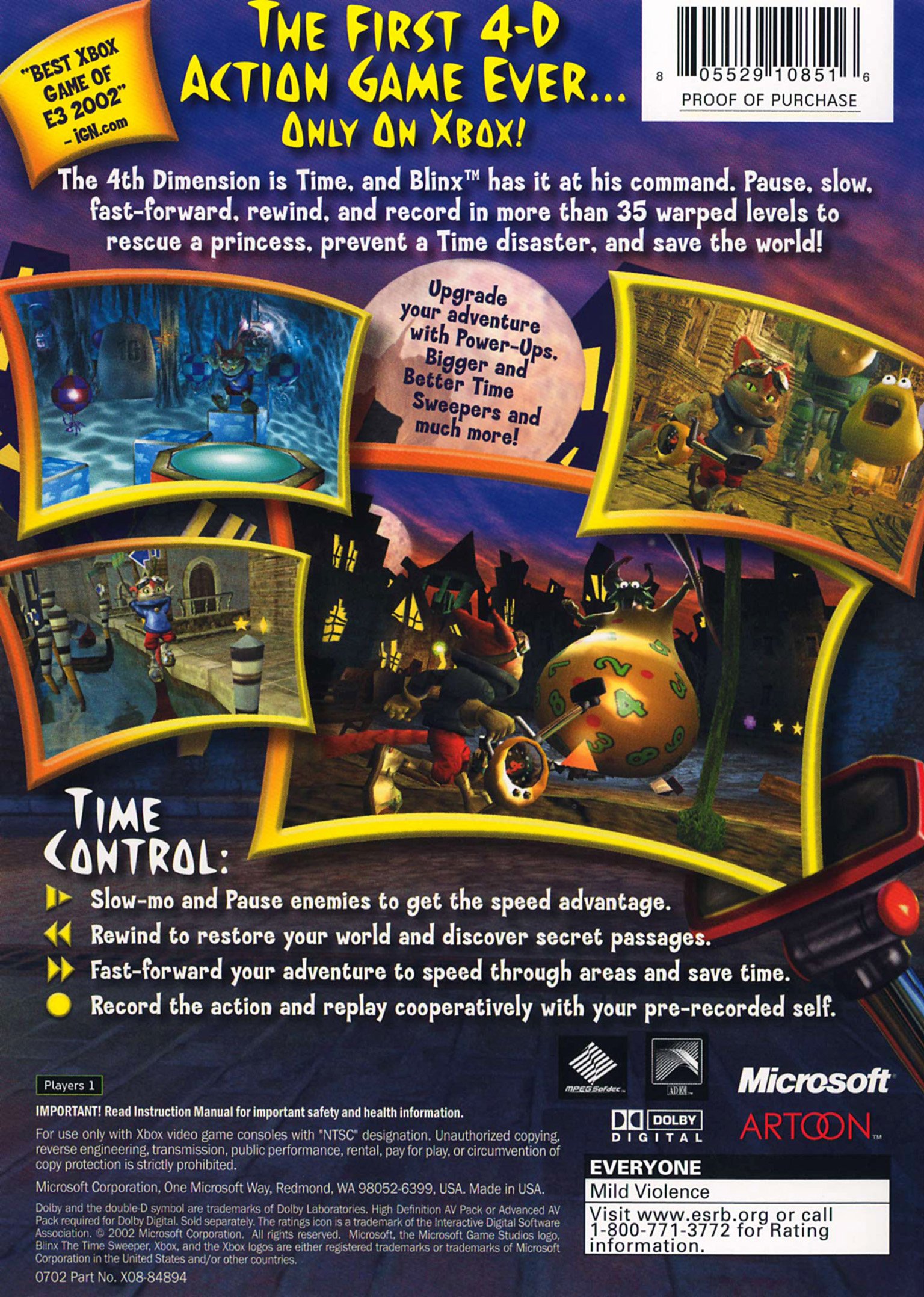 video game Blinx: The Time Sweeper Image