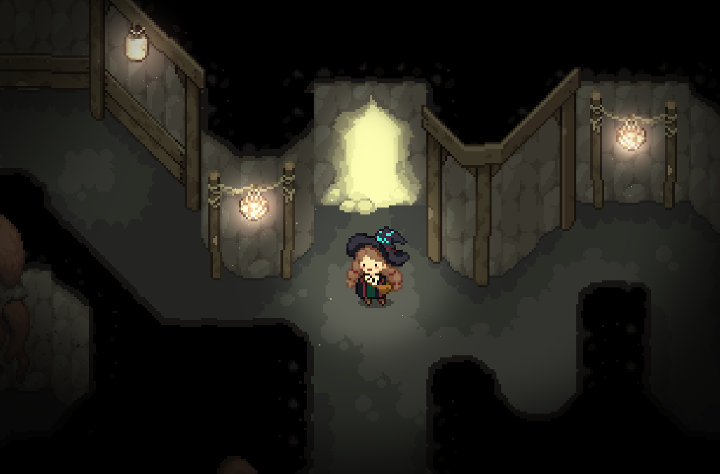 video game Little Witch in the Woods Image