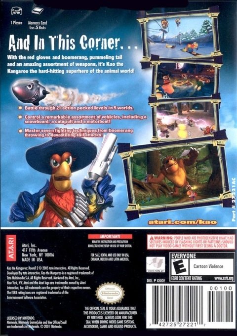 video game Kao the Kangaroo Round 2 Image