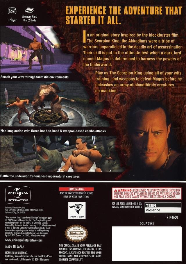 video game The Scorpion King: Rise of the Akkadian Image