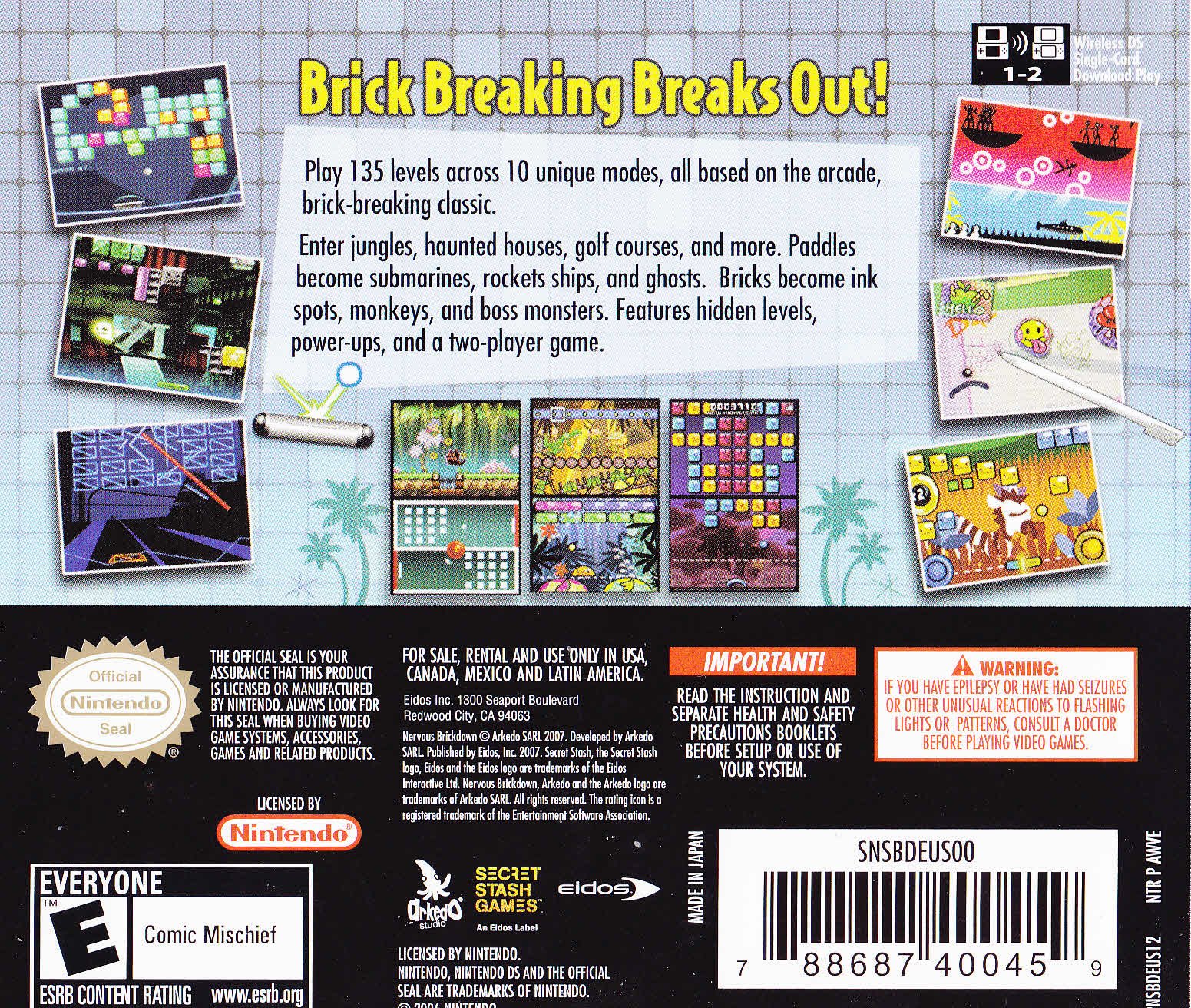 video game Nervous Brickdown Image
