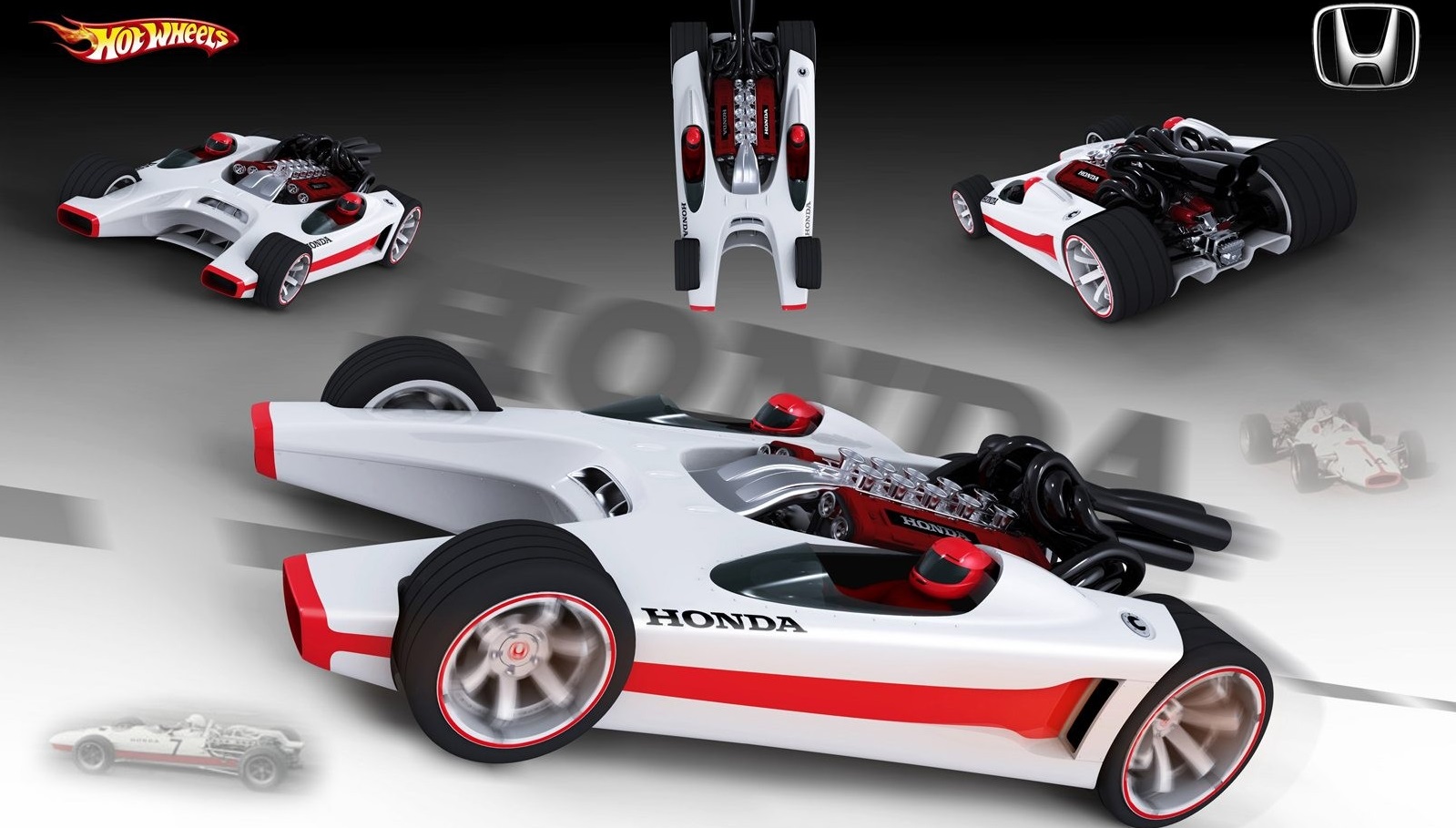 Honda Hot Wheels Racing Car