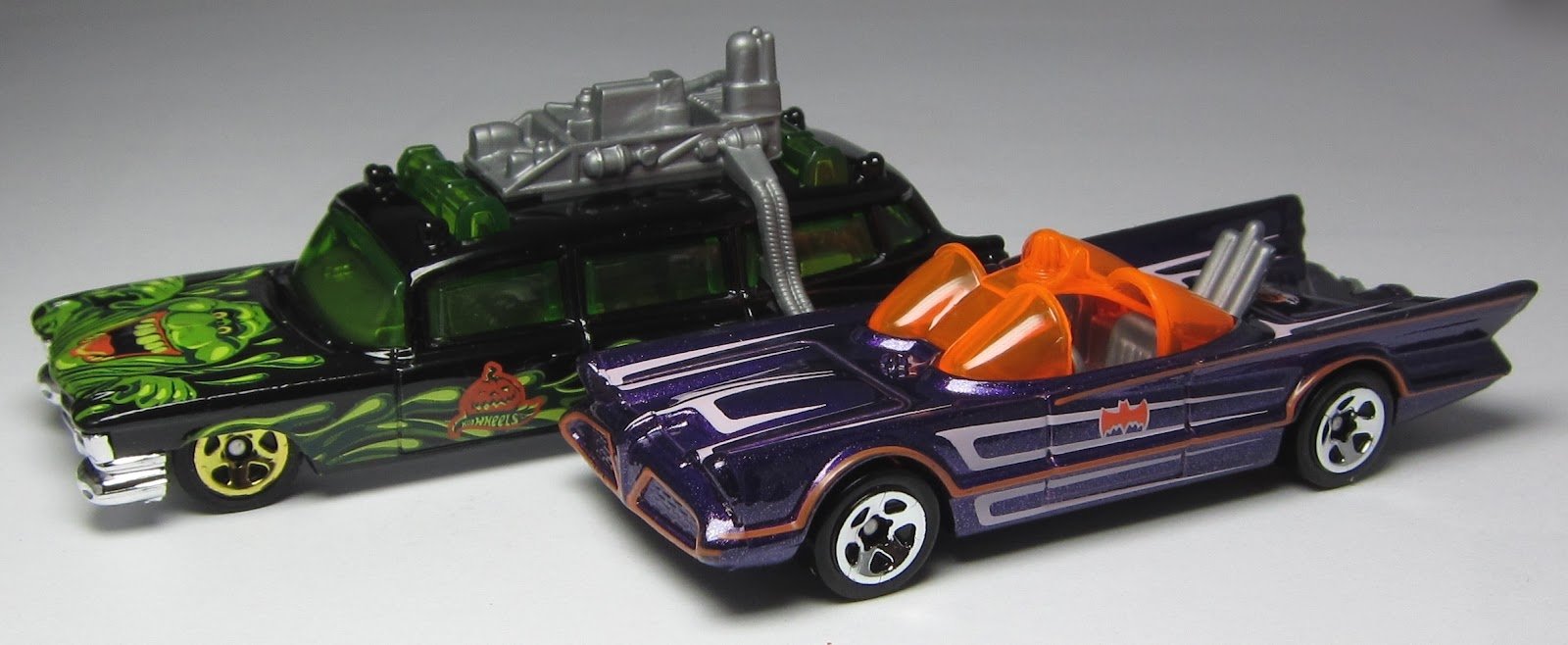  Batmobile and Ghostbusters Cars