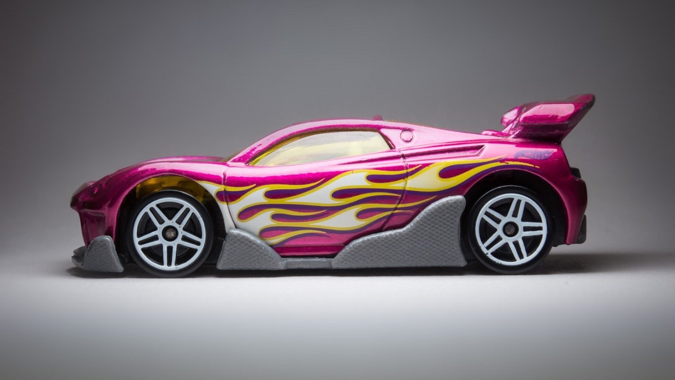  Pink Hot Wheels Car