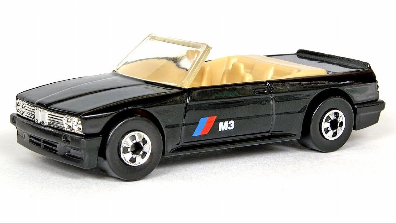  Hot Wheels Black M3 Convertible Car