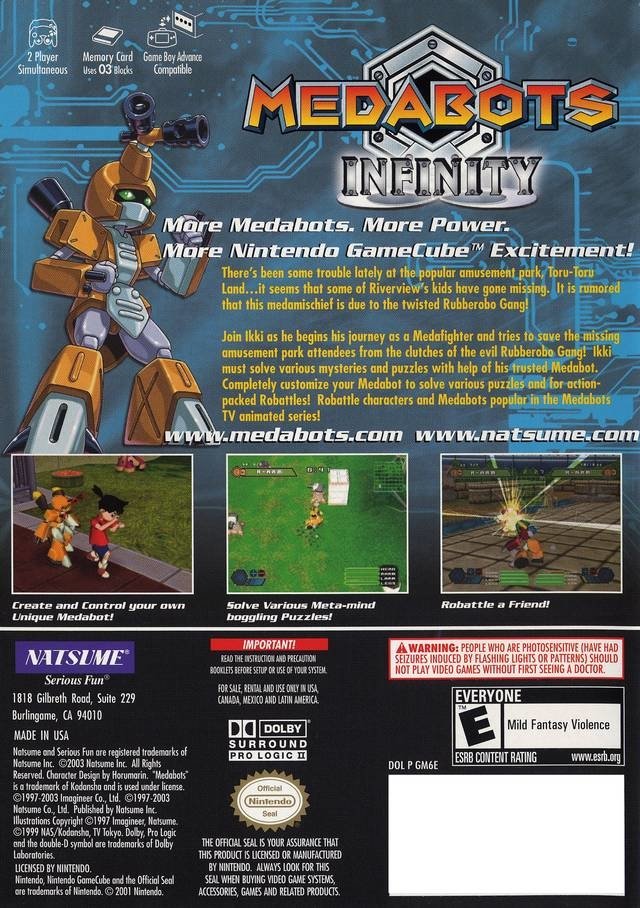 video game Medabots: Infinity Image
