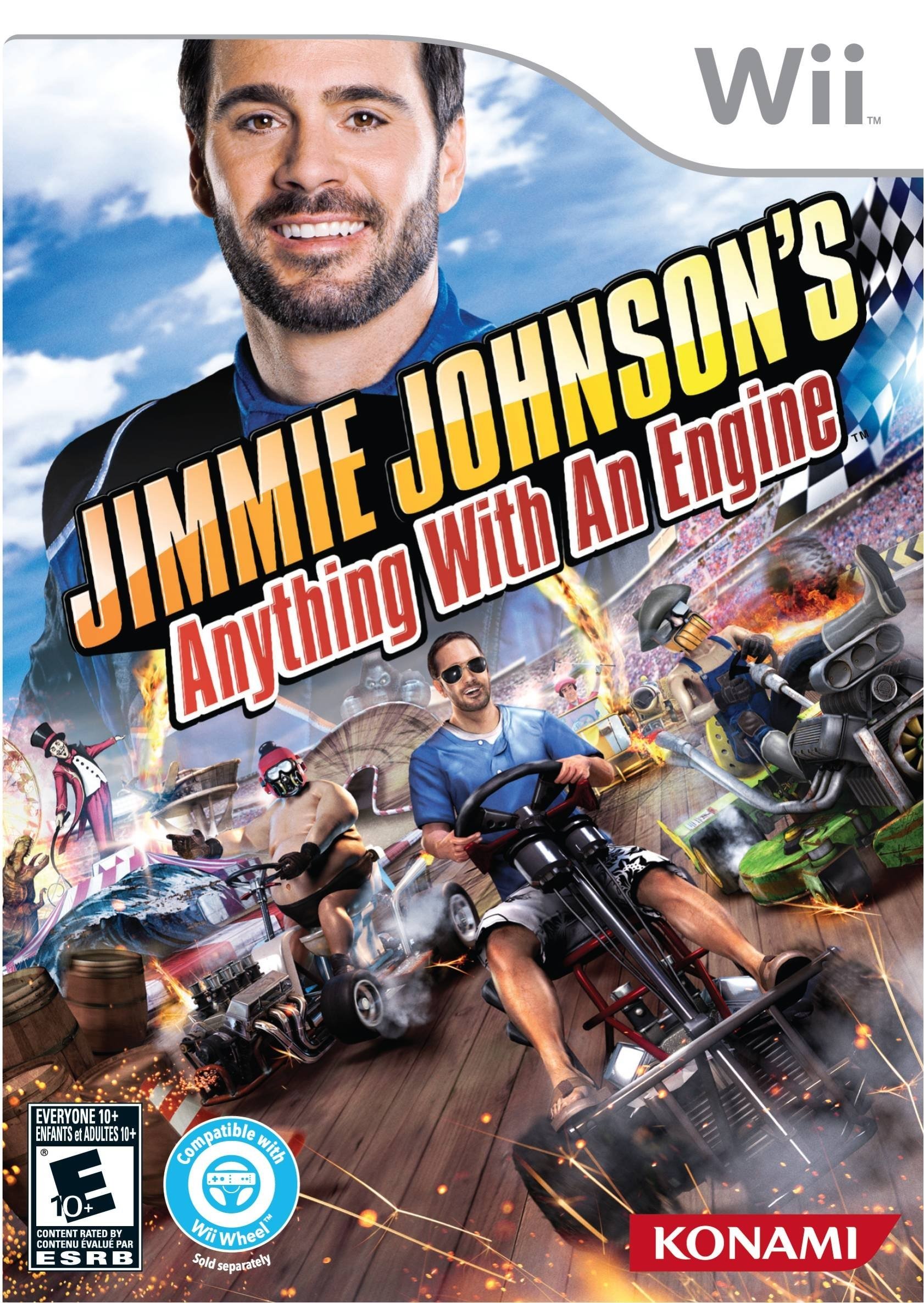 video game Jimmie Johnson's Anything with an Engine Image