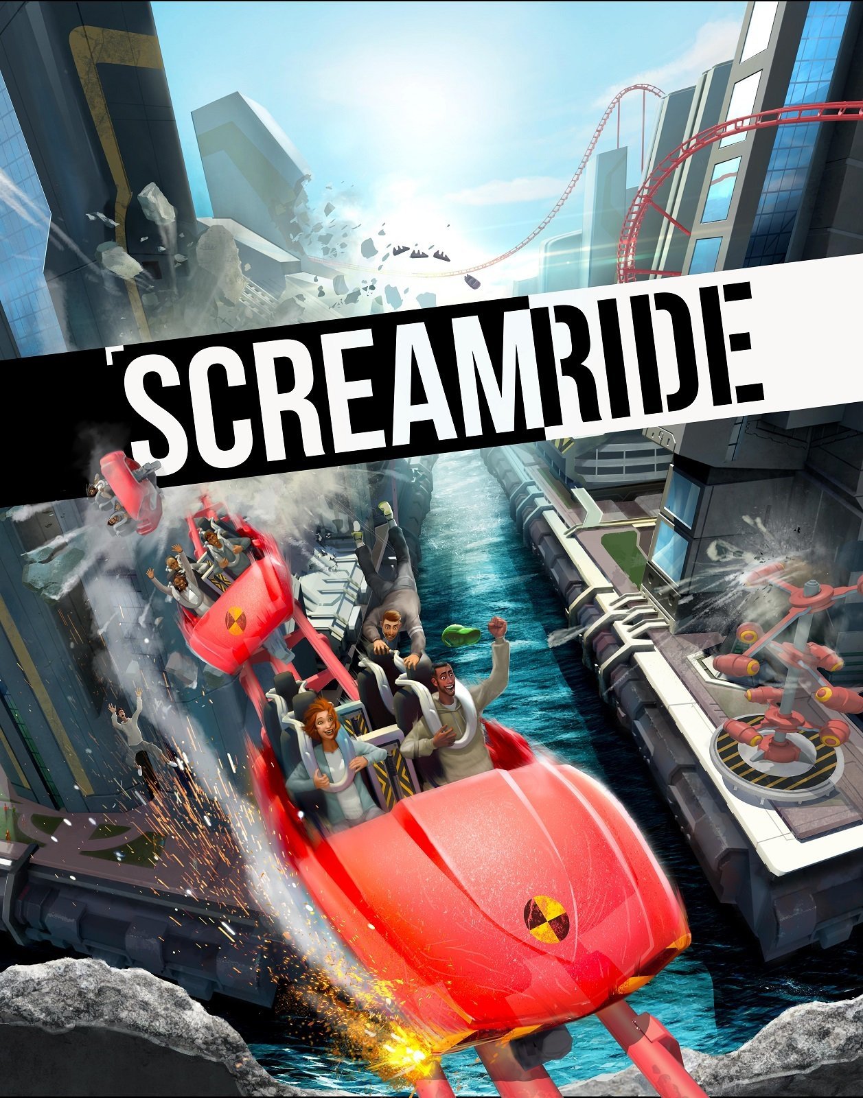 video game Screamride Image